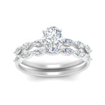 Load image into Gallery viewer, oval-shaped-single-prong-marquise-diamond-engagement-ring-and-band-in-FD9939OV-NL-WG

