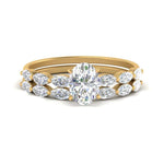 Load image into Gallery viewer, oval-shaped-single-prong-marquise-diamond-engagement-ring-and-band-in-FD9939OV-NL-YG
