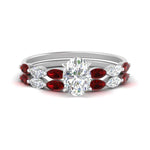 Load image into Gallery viewer, oval-shaped-single-prong-marquise-ruby-engagement-ring-and-band-in-FD9939OVGRUDR-NL-WG
