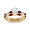 Load image into Gallery viewer, oval-shaped-single-prong-marquise-ruby-engagement-ring-and-band-in-FD9939OVGRUDR-NL-YG