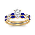 Load image into Gallery viewer, oval-shaped-single-prong-marquise-sapphire-engagement-ring-and-band-in-FD9939OVGSABL-NL-YG
