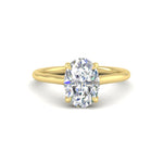 Load image into Gallery viewer, oval-shaped-stunning-solitaire-diamond-ring-in-yellow-gold-FD11296OVR-NL-YG