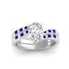 Load image into Gallery viewer, oval-shaped-swirl-channel-diamond-bridal-set-with-sapphire-in-white-gold-FDENS4028OVGSABL-NL-WG.jpg
