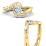 Load image into Gallery viewer, oval-shaped-swirl-diamond-wedding-band-set-in-yellow-gold-fdens7806ovvtangle3-nl-yg.jpg?v=1759991270
