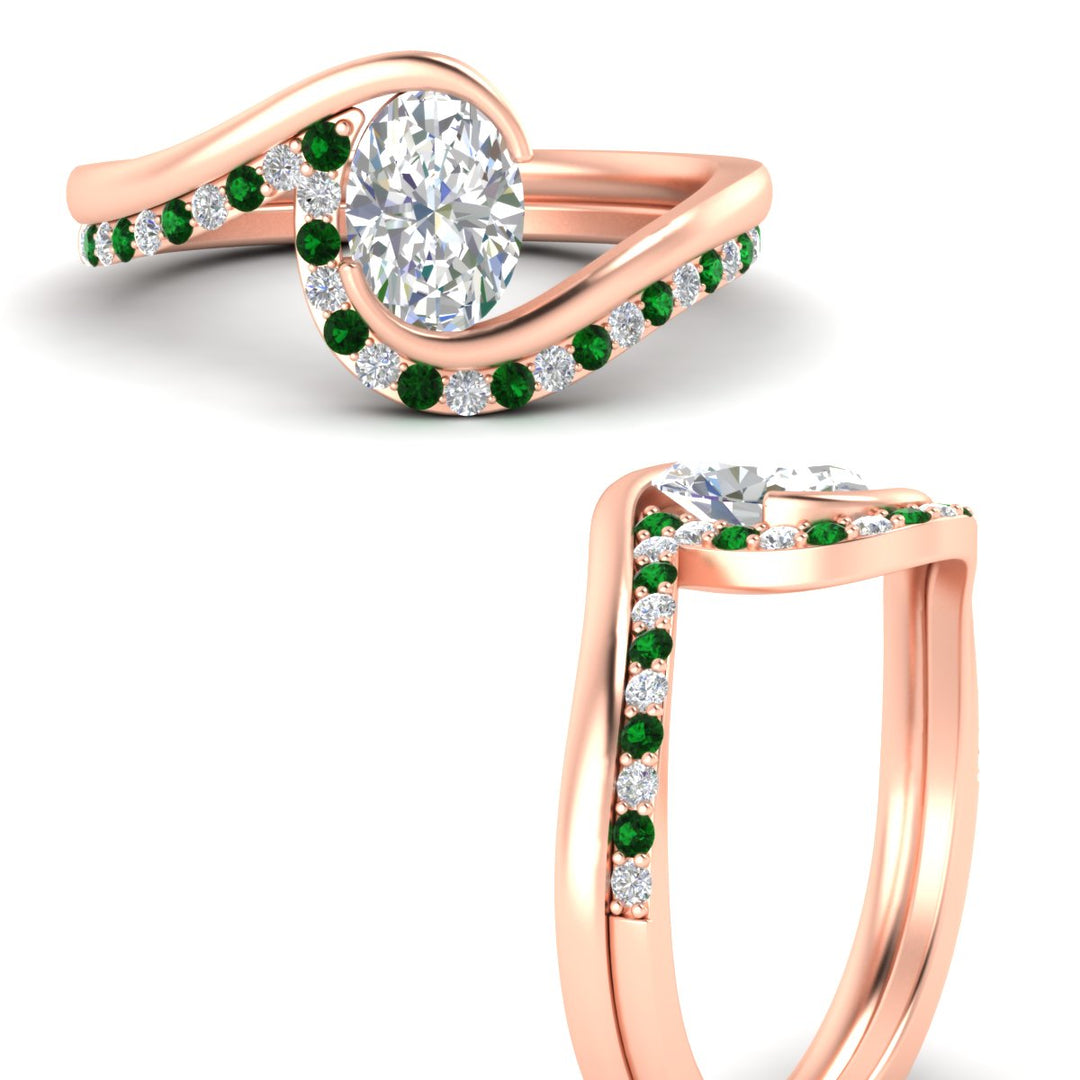 oval-shaped-swirl-emerald-wedding-band-set-in-rose-gold-fdens7806ovvtgemgrangle3-nl-rg.jpg?v=1759991270