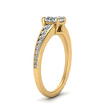 Load image into Gallery viewer, oval-shaped-swirl-engraved-channel-accent-diamond-engagement-ring-in-FD122866OVR-NL-YG