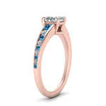 Load image into Gallery viewer, oval-shaped-swirl-engraved-channel-accent-diamond-engagement-ring-with-blue-topaz-in-FD122866OVRGICBLTO-NL-RG
