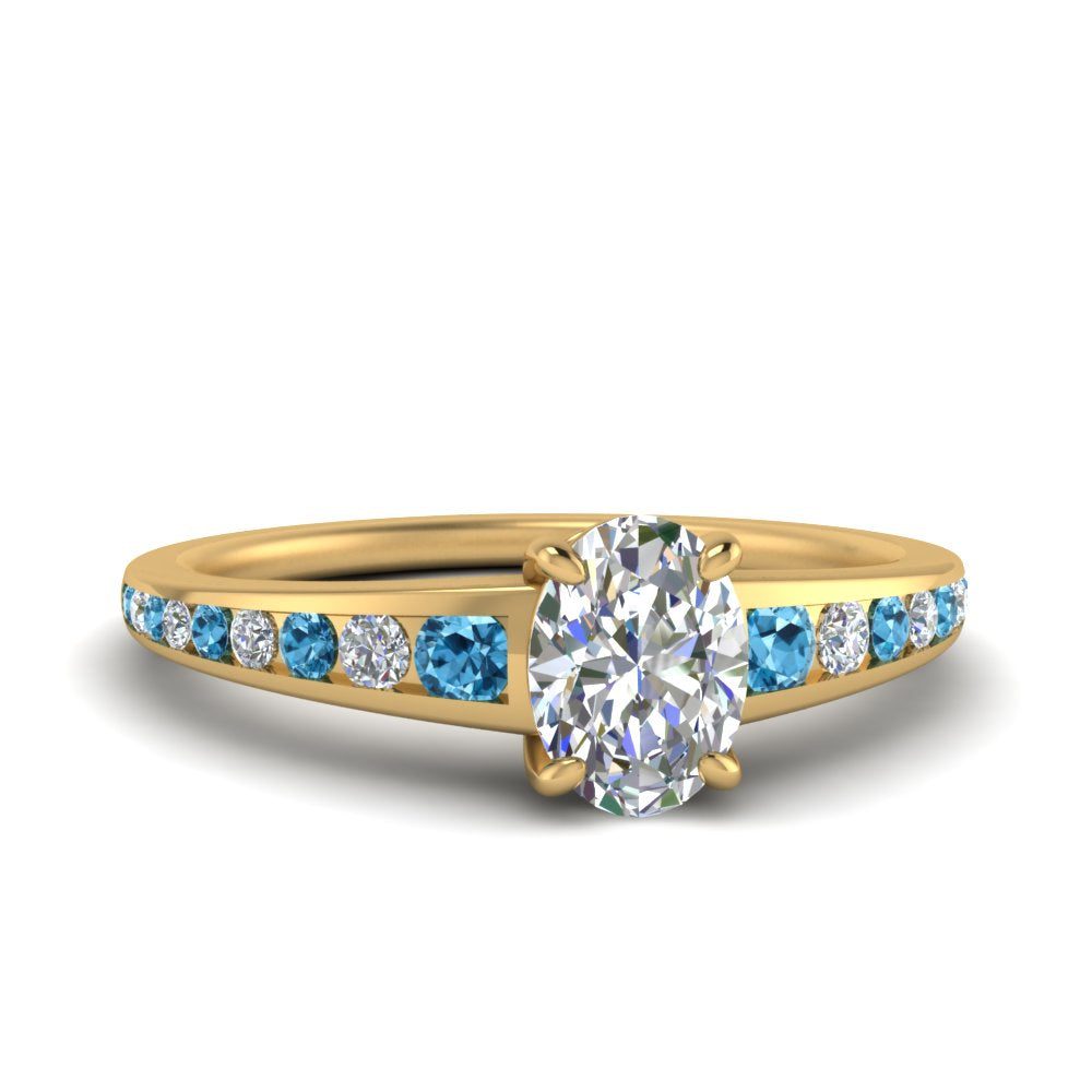 oval-shaped-swirl-engraved-channel-accent-diamond-engagement-ring-with-blue-topaz-in-FD122866OVRGICBLTO-NL-YG