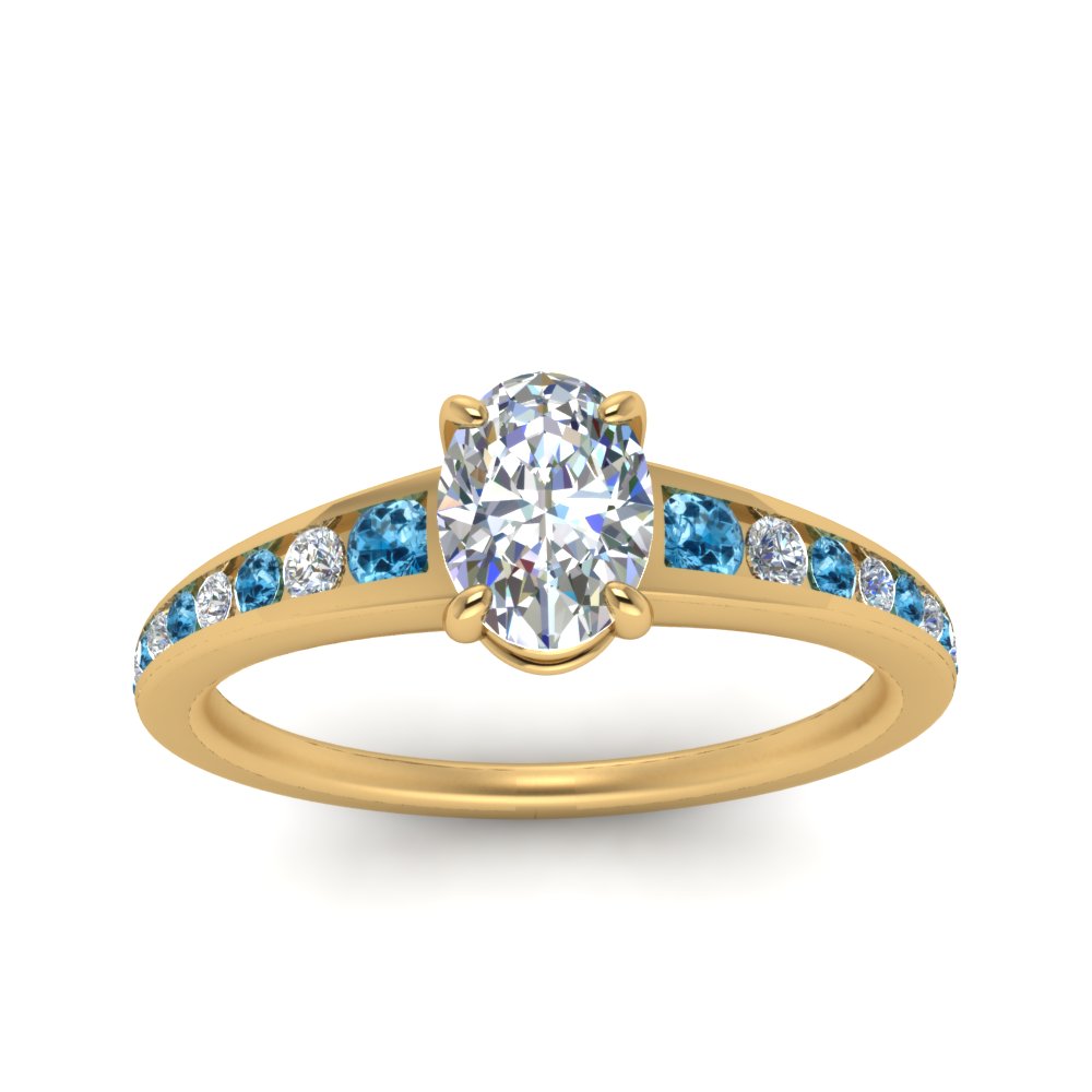oval-shaped-swirl-engraved-channel-accent-diamond-engagement-ring-with-blue-topaz-in-FD122866OVRGICBLTO-NL-YG