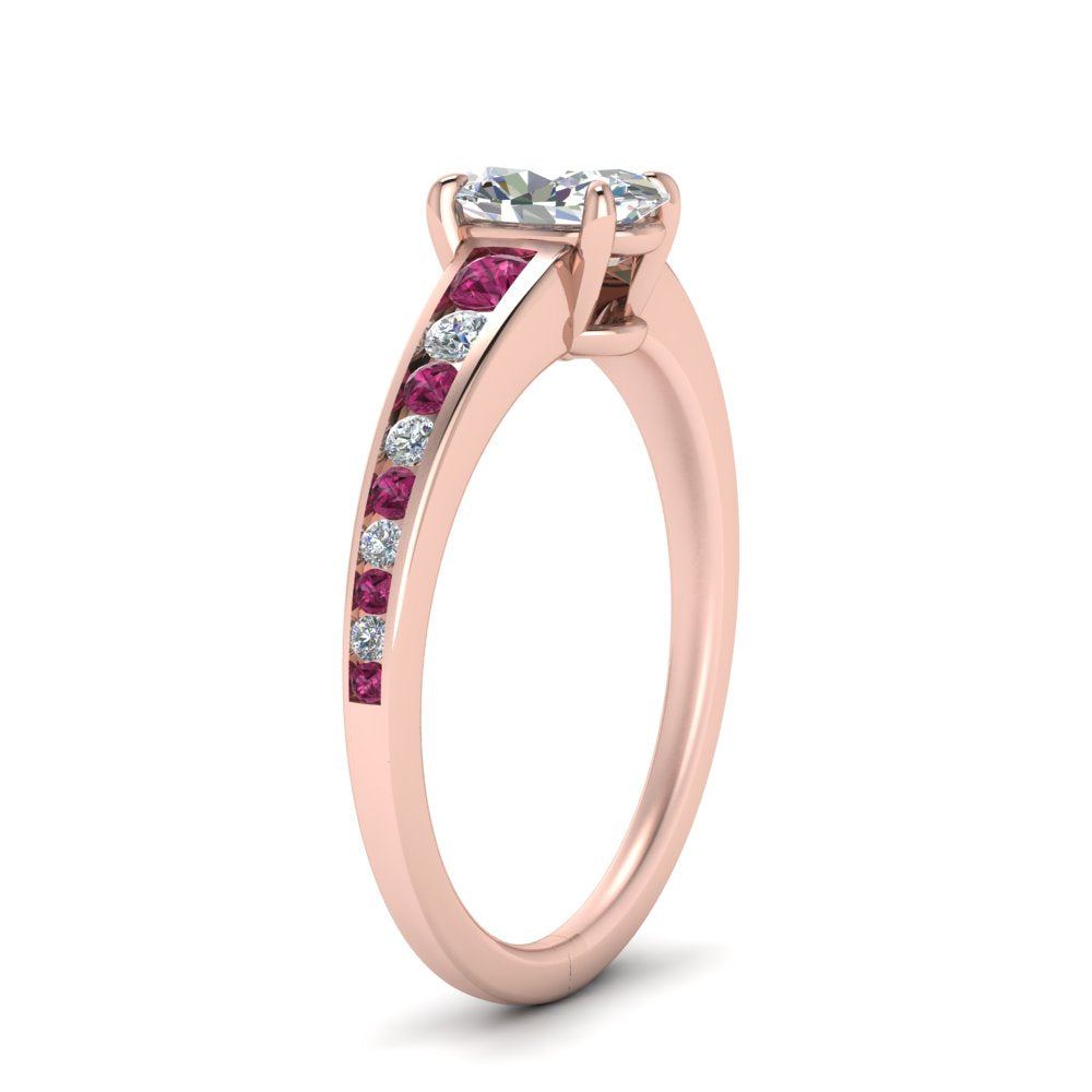 oval-shaped-swirl-engraved-channel-accent-diamond-engagement-ring-with-pink-sapphire-in-FD122866OVRGSADRPI-NL-RG