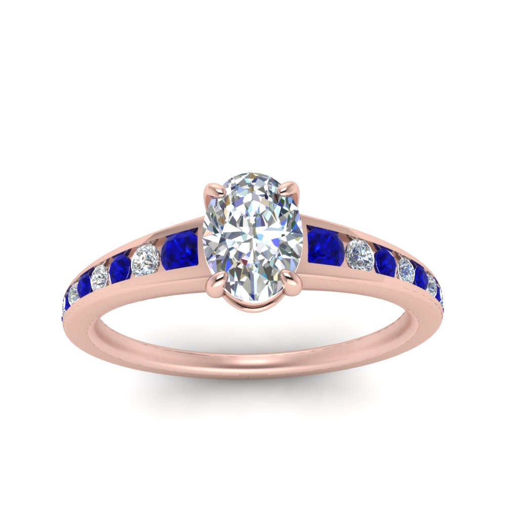 oval-shaped-swirl-engraved-channel-accent-diamond-engagement-ring-with-sapphire-in-FD122866OVRGSABL-NL-RG