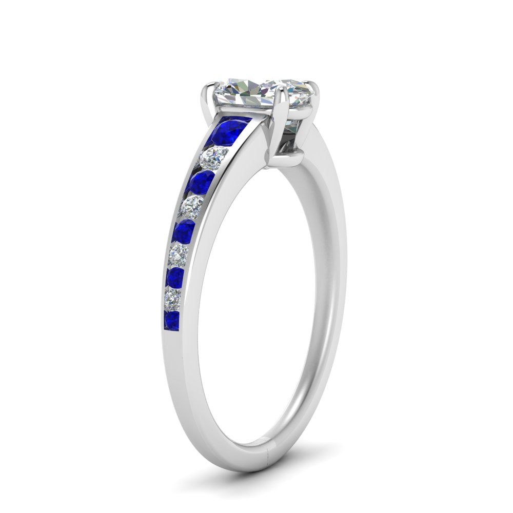 oval-shaped-swirl-engraved-channel-accent-diamond-engagement-ring-with-sapphire-in-FD122866OVRGSABL-NL-WG