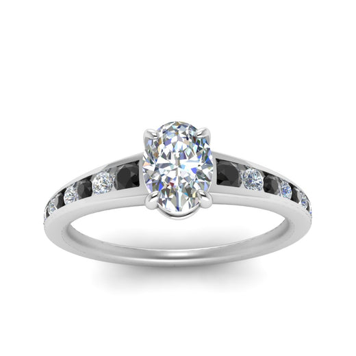 oval-shaped-swirl-engraved-channel-accent-engagement-ring-with-black-diamond-in-FD122866OVRGBLACK-NL-WG