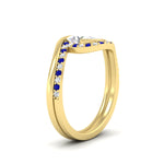 Load image into Gallery viewer, oval-shaped-swirl-sapphire-wedding-band-set-in-yellow-gold-fdens7806ovvtgsablangle2-nl-yg.jpg?v=1759991270
