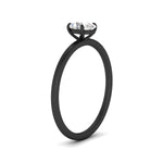 Load image into Gallery viewer, oval-shaped-thin-classic-solitaire-engagement-ring-in-black-gold-fdens9358ovrangle2-nl-bg
