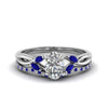 Load image into Gallery viewer, oval-shaped-twisted-diamond-bridal-set-with-blue-sapphire-in-14K-white-gold-FD8300OVGSABL-NL-WG.jpg