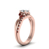 Load image into Gallery viewer, oval-shaped-twisted-diamond-bridal-set-with-ruby-in-14K-rose-gold-FD8300OVGRUDR-NL-RG.jpg