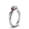 Load image into Gallery viewer, oval-shaped-twisted-diamond-bridal-set-with-ruby-in-14K-white-gold-FD8300OVGRUDR-NL-WG.jpg