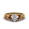 Load image into Gallery viewer, oval-shaped-twisted-diamond-bridal-set-with-ruby-in-14K-yellow-gold-FD8300OVGRUDR-NL-YG.jpg