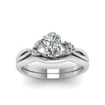 Load image into Gallery viewer, oval-shaped-twisted-diamond-ring-with-matching-curved-band-in-14K-white-gold-FD8300OV-NL-WG.jpg
