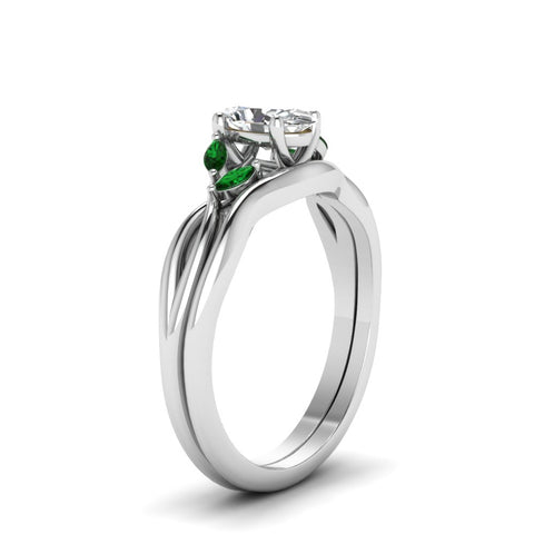 oval-shaped-twisted-diamond-ring-with-matching-curved-band-with-emerlad-in-14K-white-gold-FD8300OVGEMGR-NL-WG.jpg