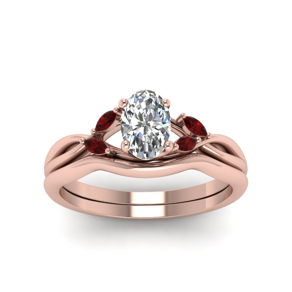 oval-shaped-twisted-diamond-ring-with-matching-curved-band-with-ruby-in-14K-rose-gold-FD8300OVGRUDR-NL-RG.jpg