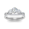 Load image into Gallery viewer, oval-shaped-twisted-floral-prong-diamond-wedding-set-in-white-gold-FD10257OV-ANGLE5-NL-WG_6bf9f871-162c-4393-b87e-498ce7a2b7c8?v=1756360148