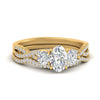 Load image into Gallery viewer, oval-shaped-twisted-floral-prong-diamond-wedding-set-in-yellow-gold-FD10257OV-NL-YG?v=1756360021