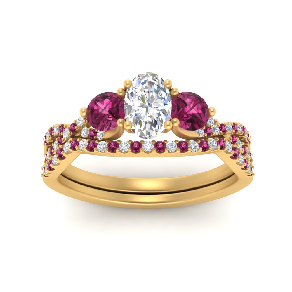 oval-shaped-twisted-floral-prong-pink-sapphire-wedding-set-in-yellow-gold-FD10257OVGSADRPI-ANGLE5-NL-YG?v=1756360021