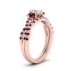 Load image into Gallery viewer, oval-shaped-twisted-floral-prong-ruby-wedding-set-in-rose-gold-FD10257OVGRUDR-ANGLE2-NL-RG?v=1756360022