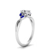 Load image into Gallery viewer, oval-shaped-twisted-petal-diamond-engagement-ring-with-blue-sapphire-in-14K-white-gold-FD8300OVRGSABL-NL-WG.jpg