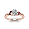 Load image into Gallery viewer, oval-shaped-twisted-petal-diamond-engagement-ring-with-ruby-in-14K-rose-gold-FD8300OVRGRUDR-NL-RG.jpg