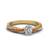 Load image into Gallery viewer, oval-shaped-twisted-vine-diamond-engagement-ring-for-women-with-orange-sapphire-in-14K-yellow-gold-FD8233OVRGSAOR-NL-YG.jpg