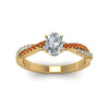 Load image into Gallery viewer, oval-shaped-twisted-vine-diamond-engagement-ring-for-women-with-orange-sapphire-in-14K-yellow-gold-FD8233OVRGSAOR-NL-YG.jpg
