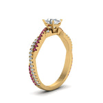 Load image into Gallery viewer, oval-shaped-twisted-vine-diamond-engagement-ring-for-women-with-pink-sapphire-in-14K-yellow-gold-FD8233OVRGSADRPI-NL-YG.jpg
