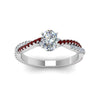 Load image into Gallery viewer, oval-shaped-twisted-vine-diamond-engagement-ring-for-women-with-ruby-in-14K-white-gold-FD8233OVRGRUDR-NL-WG.jpg
