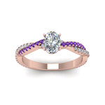 Load image into Gallery viewer, oval-shaped-twisted-vine-diamond-engagement-ring-for-women-with-violac-topaz-in-14K-rose-gold-FD8233OVRGVITO-NL-RG.jpg
