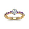 Load image into Gallery viewer, oval-shaped-twisted-vine-diamond-engagement-ring-for-women-with-violac-topaz-in-14K-yellow-gold-FD8233OVRGVITO-NL-YG.jpg