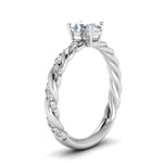 Load image into Gallery viewer, oval-shaped-twisted-vine-engagement-ring-in-white-gold-FD9127OVRANGLE2-NL-WG
