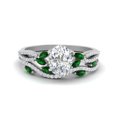 oval-shaped-twisted-vine-luxury-emerald-bridal-ring-set-in-white-gold-FDENR3211OVGEMGRANGLE3-NL-WG