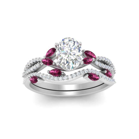 oval-shaped-twisted-vine-luxury-pink-sapphire-bridal-ring-set-in-white-gold-FDENR3211OVGSADRPIANGLE3-NL-WG