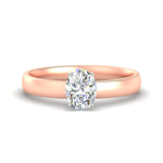 Load image into Gallery viewer, oval-shaped-two-tone-3-mm-comfort-fit-solitaire-ring-in-rose-gold-fdens11590ovrsleep-3.00mm-nl-rg?v=1758110114