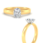 Load image into Gallery viewer, oval-shaped-two-tone-3-mm-comfort-fit-solitaire-ring-in-yellow-gold-fdens11590ovrangle3-3.00mm-nl-yg_19fee92a-a005-435a-a87c-271a73bef873?v=1758169383
