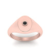 Load image into Gallery viewer, Oval Signet Diamond Ring