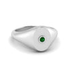 Load image into Gallery viewer, Oval Signet Diamond Ring