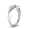 Load image into Gallery viewer, Oval Signet Diamond Ring