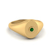 Load image into Gallery viewer, Oval Signet Diamond Ring