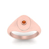 Load image into Gallery viewer, Oval Signet Diamond Ring
