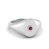 Load image into Gallery viewer, Oval Signet Diamond Ring
