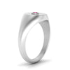 Load image into Gallery viewer, Oval Signet Diamond Ring